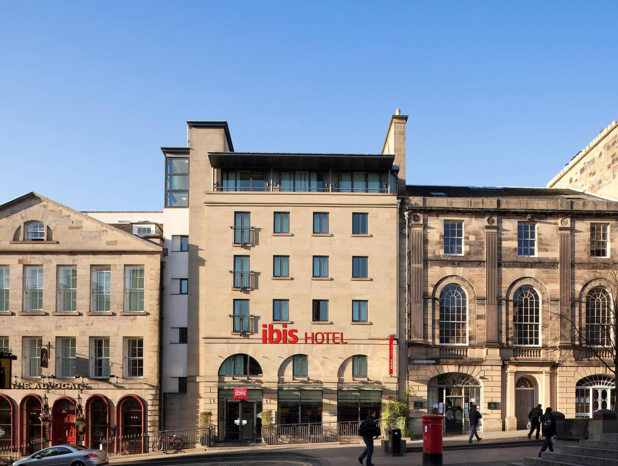 Hotel Ibis Edinburgh Centre Royal Mile - Hunter Square Esterno foto